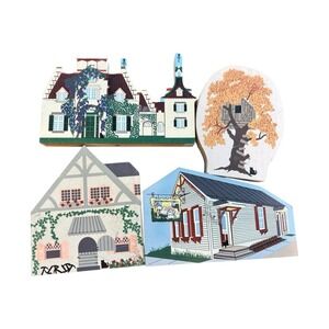 Vintage The Cat's Meow‎ Lotof 4 Seven Dwarfs, Treehouse, Creatures, Washington